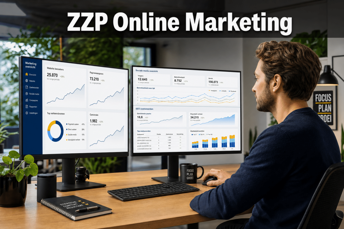 zzp online marketing de complete gids voor zelfstandigen