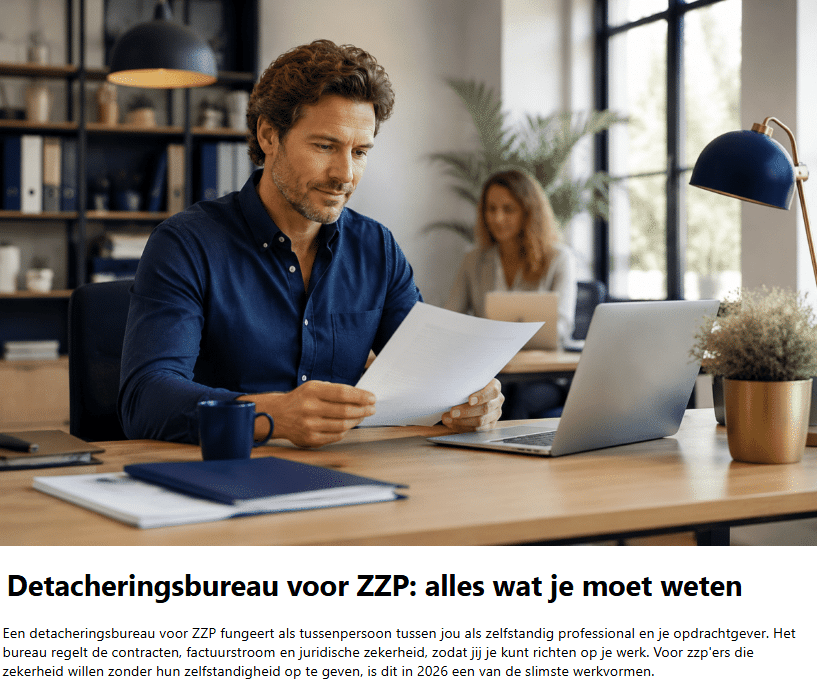 Voorbeeldblog over detachering voor zzp'ers